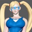 16.jpg MIKA SWIMSUIT SEXY GIRL STREET FIGHTER GAME ANIME CHARACTER 3D print model