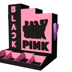 r01.png Black Pink Pencil Case