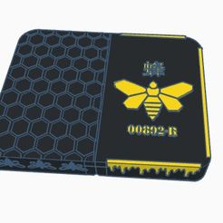 Captura-de-pantalla-2023-02-18-202018.jpg Fichier STL boîte à roulettes abeille (stash box)・Objet pour impression 3D à télécharger