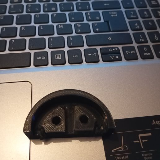 protection de calle pied super motard 3D model