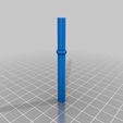 5_shaft_right.png Free STL file mini Wind-Up Boat Dual Drive - screwless - full 3d printed・3D print model to download