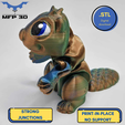 63.png ARTICULATED BEAVER MFP3D -NO SUPPORT - PRINT IN PLACE - SENSORY TOY-FIDGET