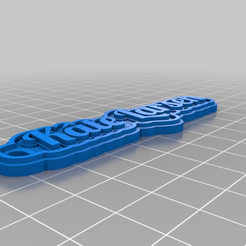 356f9fe14ebf598188a0ee635f507425.png Fichier 3D gratuit Porte-clés kate・Objet imprimable en 3D à télécharger