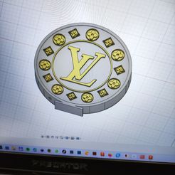 Free STL file louis vuitton grinder・3D print model to download・Cults