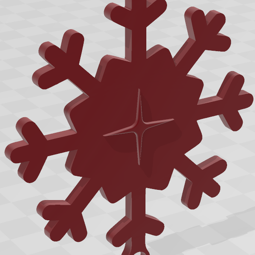 Download free STL file Snowflake • 3D printing design ・ Cults