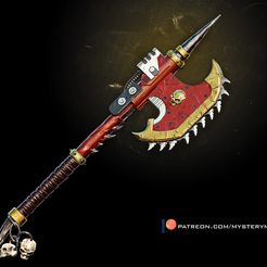 01-ChainAxe.jpg Файл 3D ChainAxe 2・Модель 3D-принтера для скачивания