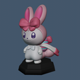 RibunnyPalworld1.png Ribbuny Easter - Palworld Figure