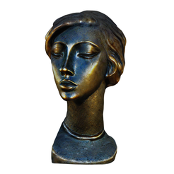 model.png Lady Gaga bust modern art sculpture bronze