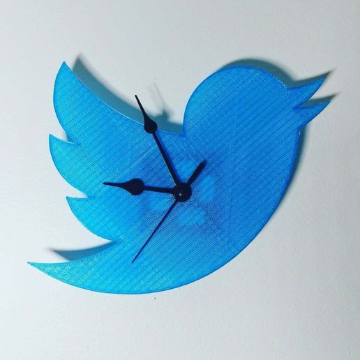 Reloj Twitter DIY Upcycle - 3D model önizlemesi