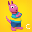 austin.png Los Backyardigans - Colección completa 5 figuras 3D