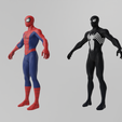 Spiderman0016.png Spiderman Lowpoly Rigged