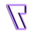 7.stl Roblox - alphabet font - cookie cutter