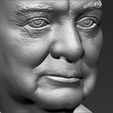 19.jpg Winston Churchill bust ready for full color 3D printing