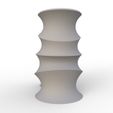 jarron.4.3.jpg Fusion Vase - 3D Printable Sculptural Stoneware Vase