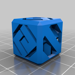20mm_Dice_Test_v2.png Бесплатный STL файл Кубический тест 20 мм DIce・3D-печатная модель для скачивания