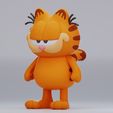 Garfield-2.jpg Garfield 3D Print Model