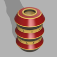 7.PNG Beautiful Cylindrical Vase J / Joli vase cylindrique J