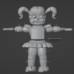 circusbaby.png FIVE NIGHTS AT FREDDY'S Circus Baby FILES FOR COSPLAY OR ANIMATRONICS