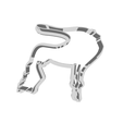 ( we ——L> ea Ml d é lia ‘ma t cookie cutter Illustration of cow stock illustration Animal, Black And White, Black Color, Cartoon, Cattle