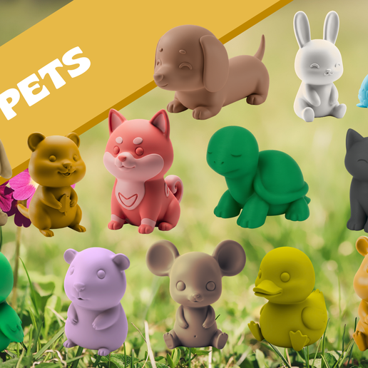 Cute Mini Pets – Commercial Set
