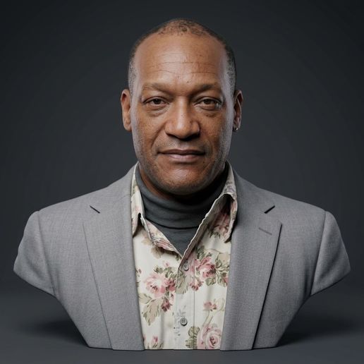Tony Todd Candyman Portrait 3D Printable Bust