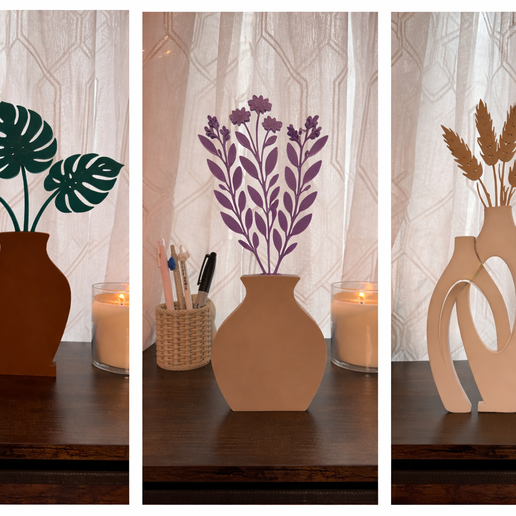 Modern Plant Decor Set (3 Pack)