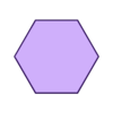 hexagonbase60x3.2.stl Hexagon & octagon wargaming miniatures base collection (archive)