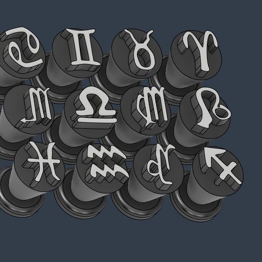 MARKERS BRIGADEIRO Zodiac Signs / SIGNOS