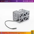 DISK-ORGANIZED6.png Futuristic External Disk Organizer: Elegance and Functionality in a Single 3D Design