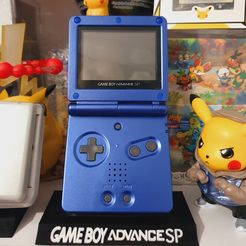 1.jpg STL-Datei Game Boy Advance SP-Unterstützung・Design zum Herunterladen und 3D-Drucken