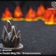 1.jpg Cthulhu Death May Die board game enhancements 3D Print Fire