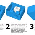Steps1_3n.jpg Archivo STL gratuito Agitador Orbital DIYbio V 1.0・Idea de impresión 3D para descargar