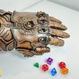 Thanos_Glove_DnD_3Demon-43.jpg The Infinity Gauntlet - Wearable DnD Dice Holder