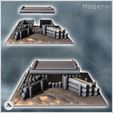 2.jpg Modern semi-buried log bunker (9) - Modern WW2 WW1 World War Diaroma Wargaming RPG Mini Hobby