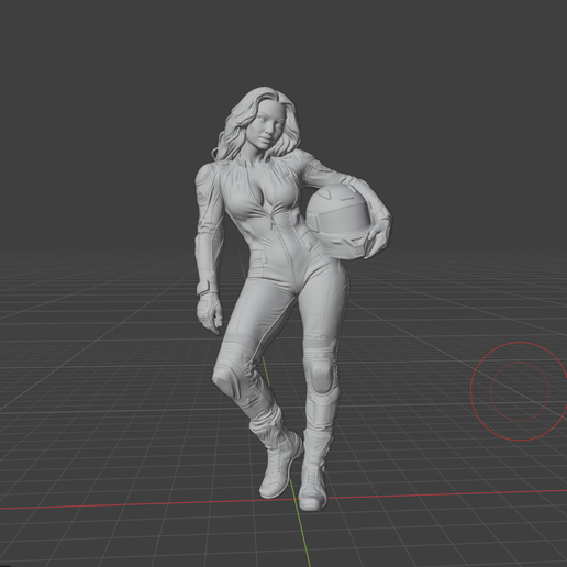 Racing Suit Girl 1