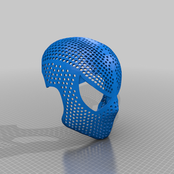 Old_Faceshell.png Free 3D file Spider-Man Faceshell (Raimi version)・3D print design to download