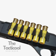 6x20-main.png 20 Gauge 6 Shell Universal Tactical Side Shell Holder for Benelli, Remington, Mossberg, and more Shotguns