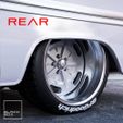 a5.jpg Fichier 3D Roue Hot Rod style Bonneville avec pneu avant et arrière・Design pour imprimante 3D à télécharger