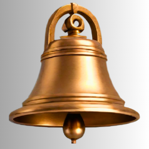 🔔 Traditional bell, likely brass, used for ringing.・Archivo STL para ...