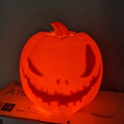 Pumpkin-1.jpg Fichier STL Citrouille à l'intérieur - 1・Plan imprimable en 3D à télécharger
