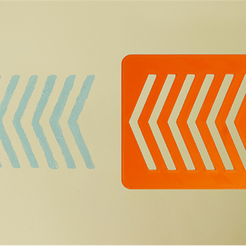 download-1.png Бесплатный STL файл Chevron Stencil・План 3D-печати для скачивания