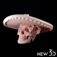 CATRINA-1.png Day of the dead catrina skull 3D print model