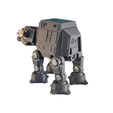 PhotoRoom-20221222_145518~2.png Cute AT-AT (All Terrain Armored Transport ) SD CHIBI Star wars