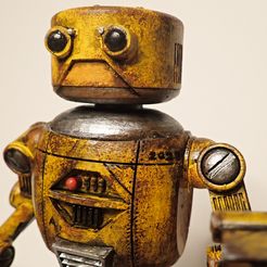 2BAD163E-2435-401D-ADB7-27787DB16C26.jpeg Free STL file Robot 2022・3D printer design to download