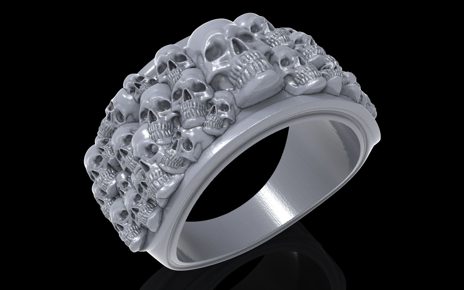 2.jpg Free STL file Skull ring skeleton ring jewelry 3D print model・Model to download and 3D print, Cadagency