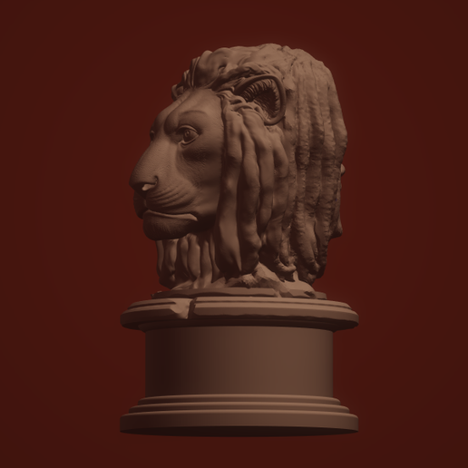 sdfsaf.png STL file bob marley lion・Model to download and 3D print, daforte