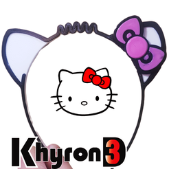 20220629_233648.png Fichier STL bandeau de chaton・Plan imprimable en 3D à télécharger, khyron3d