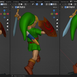 DQ_Young-Link_v01_wip11.png Young link / Legend of zelda ocarina of time fan art