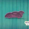 batimovil.jpg Fichier STL Batmobile Cookie cutter・Modèle pour impression 3D à télécharger