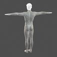 11.jpg Beautiful naked man -Rigged 3D model